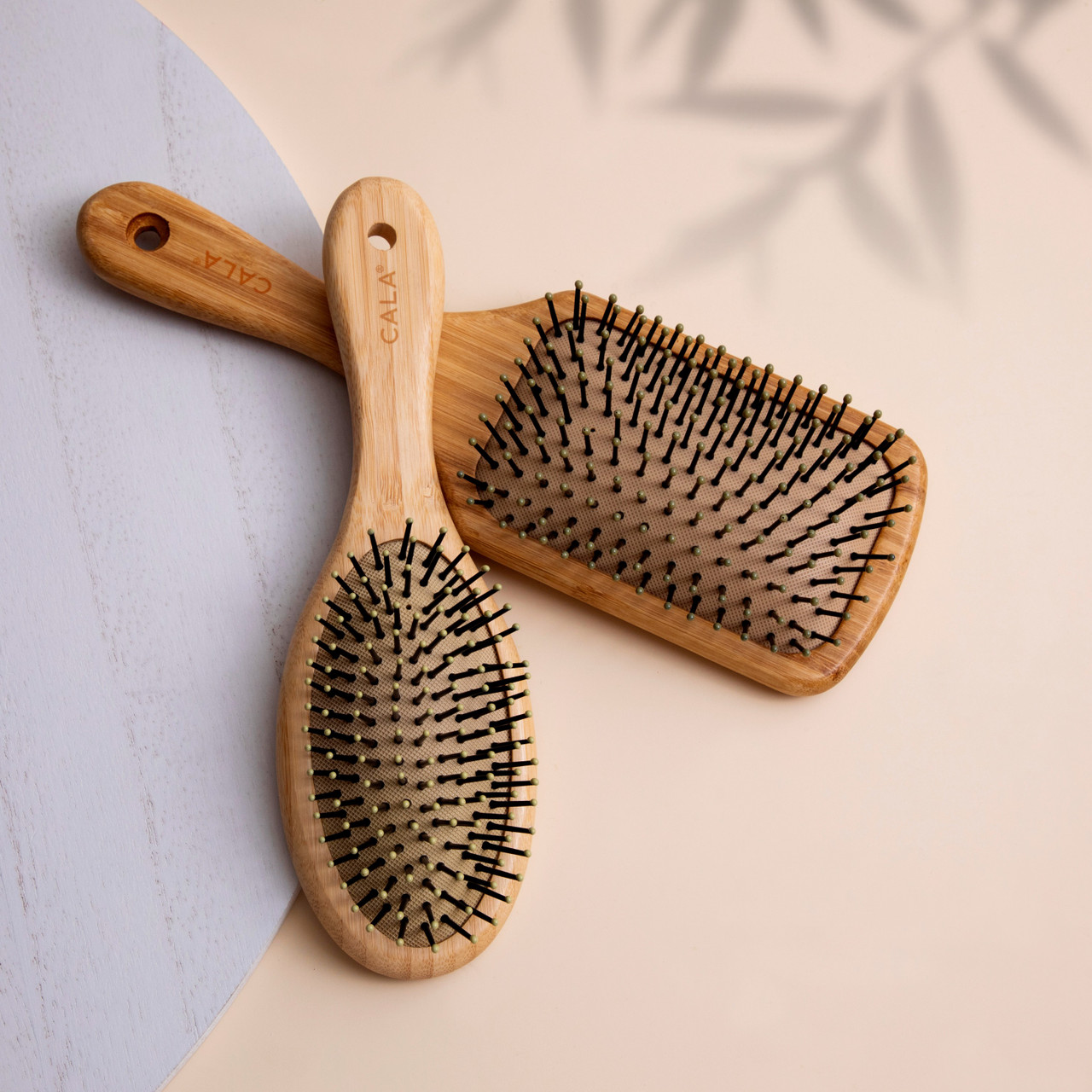 BAMBOO PADDLE HAIR BRUSH (MEDIUM) - Image 2