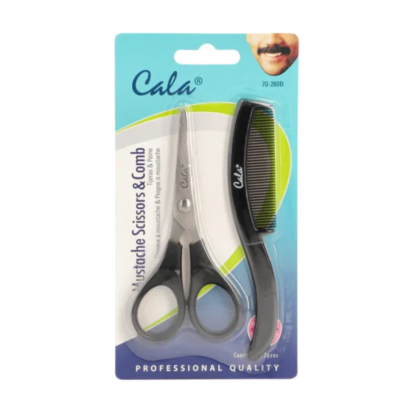 MUSTACHE SCISSORS & COMB