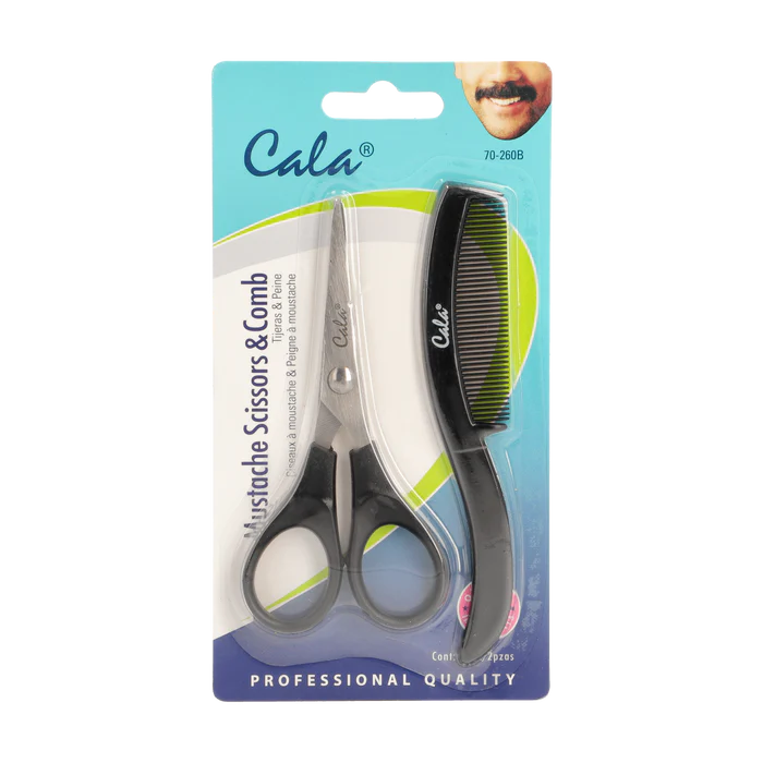 MUSTACHE SCISSORS & COMB