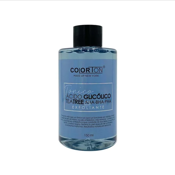 TONICO DE ACIDO GLICOLICO TEA TREE, AHA + BHA + PHA - Image 2