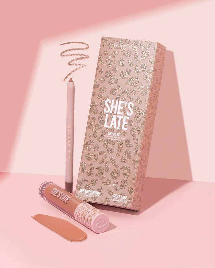 LIP DUO SET  SHES LATE