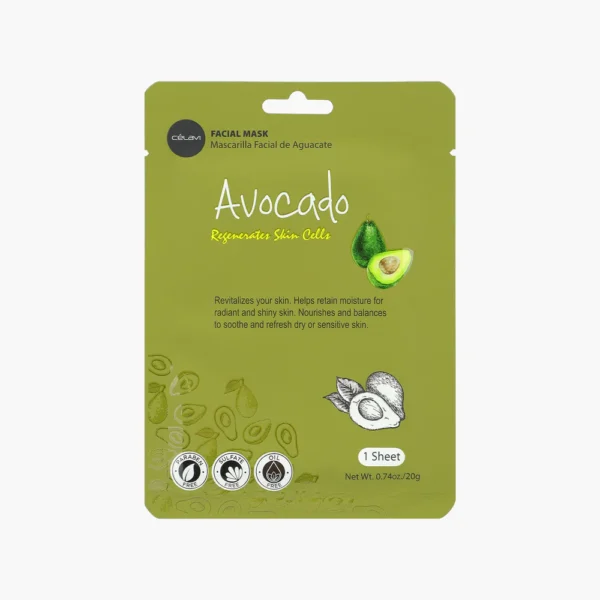 MASCARILLA FACIAL DE AGUACATE