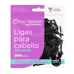LIGAS PARA CABELLO NEGRAS