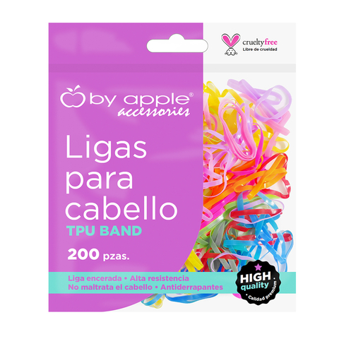 LIGAS PARA CABELLO COLORES